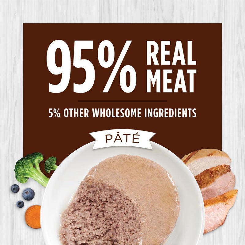 Instinct Original Pate Wet Cat Food, Grain Free Recipe - Variety Pack, 5.5 oz. Cans (Pack of 12) - Image 2