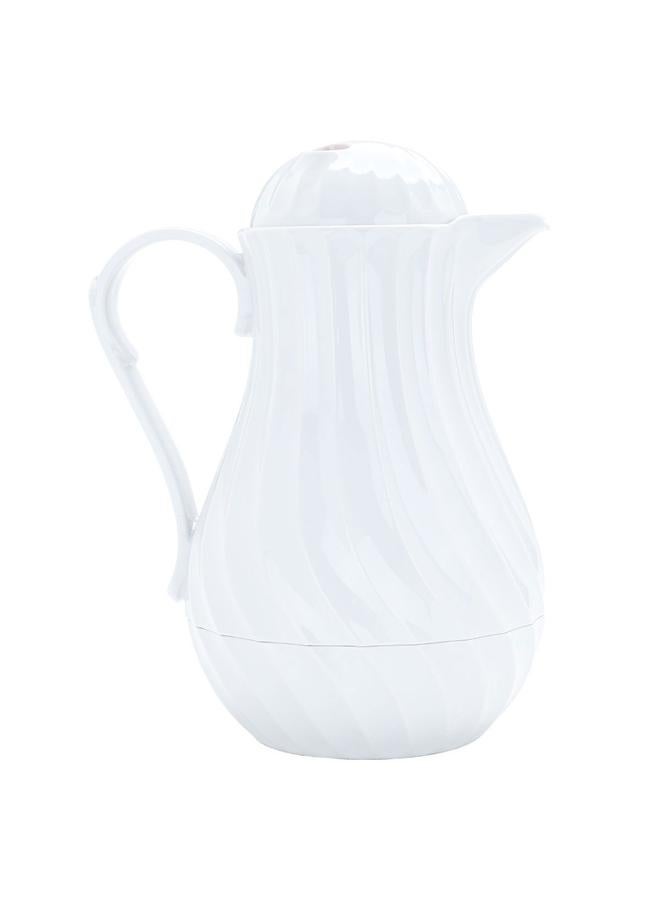 روتبونت ترمس زجاجي من روتوبونكت سعة 1 لتر بجسم بلاستيكي لؤلؤي - Image 1