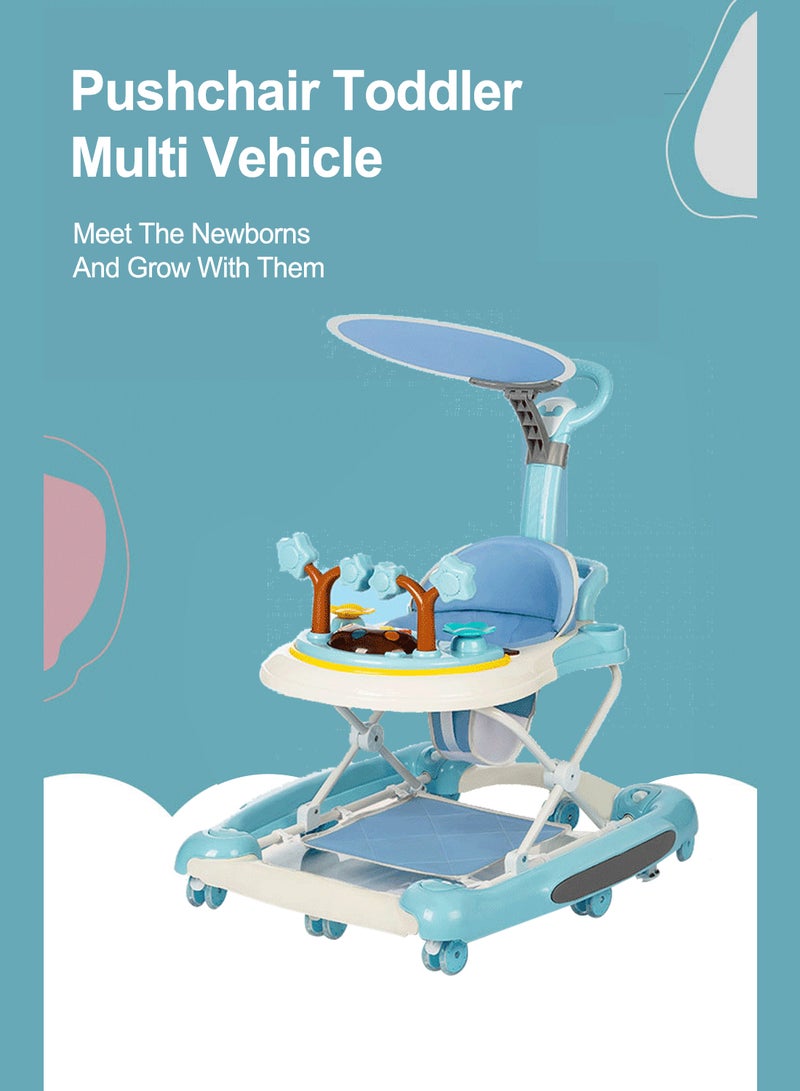 ما بيبي مشاية أطفال مضادة للانزلاق ومضادة للانقلاب، متعددة الوظائف، للأطفال الصغار، يمكن استخدامها كعربة أطفال - Image 3