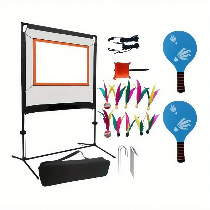 ETG Game On Anywhere! 6-in-1 Portable Ping Pong Net Set - Indoor & Outdoor Sports Kit (150x230cm) - Image 1
