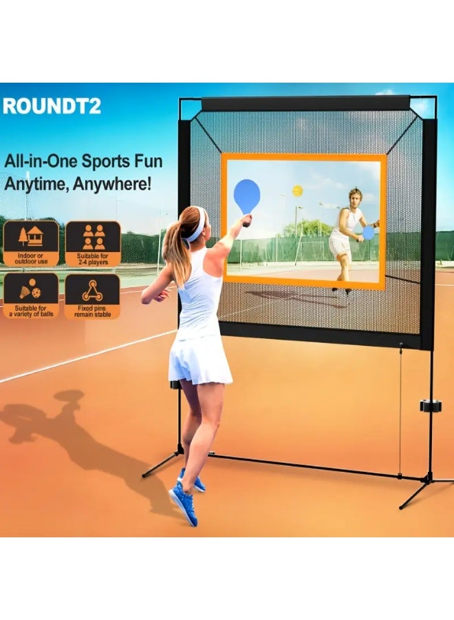 ETG Game On Anywhere! 6-in-1 Portable Ping Pong Net Set - Indoor & Outdoor Sports Kit (150x230cm) - Image 5