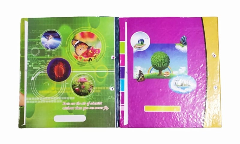 Filemate A4 Size Drawing Files (Pack of 6 pcs) (Size: 22.2 x 29.8 cm) / Practical File/Botany File (Specially for School Students) - Image 4