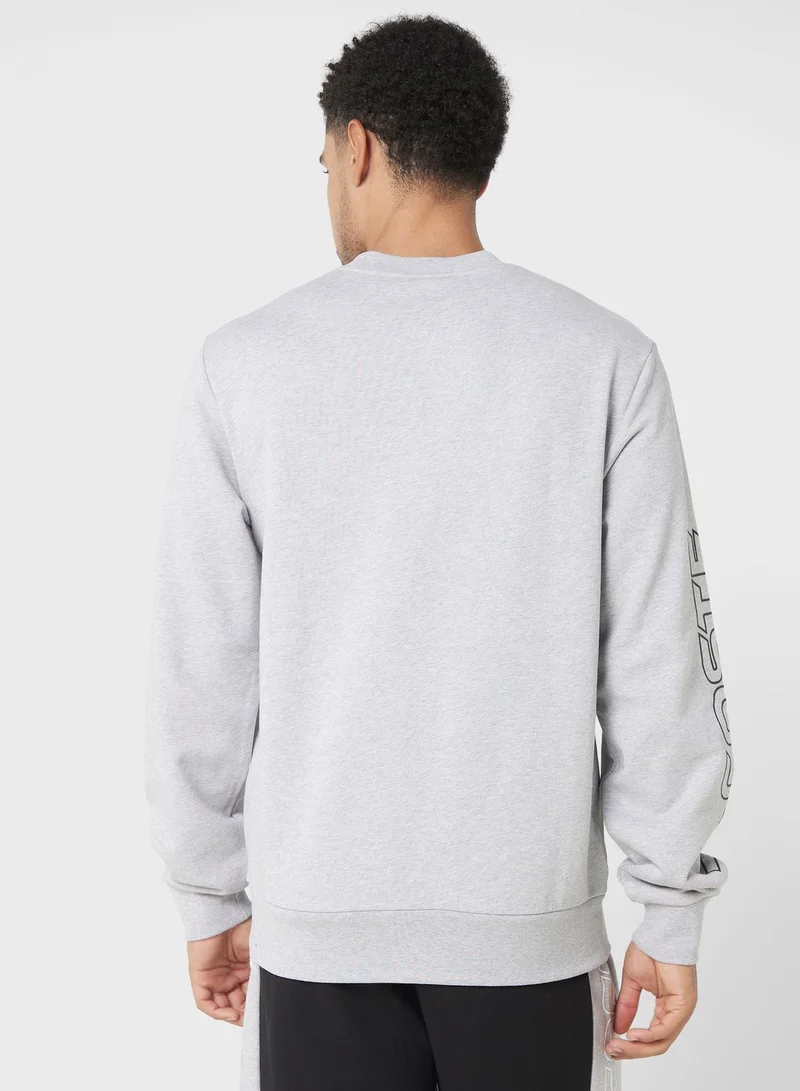 LACOSTE Color Block Sweatshirt