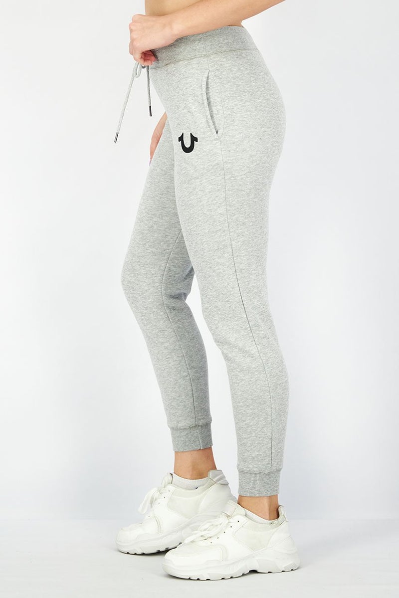 TRUE RELIGION Women Pull,On Drawstring Jogger Pants, Grey - Image 4