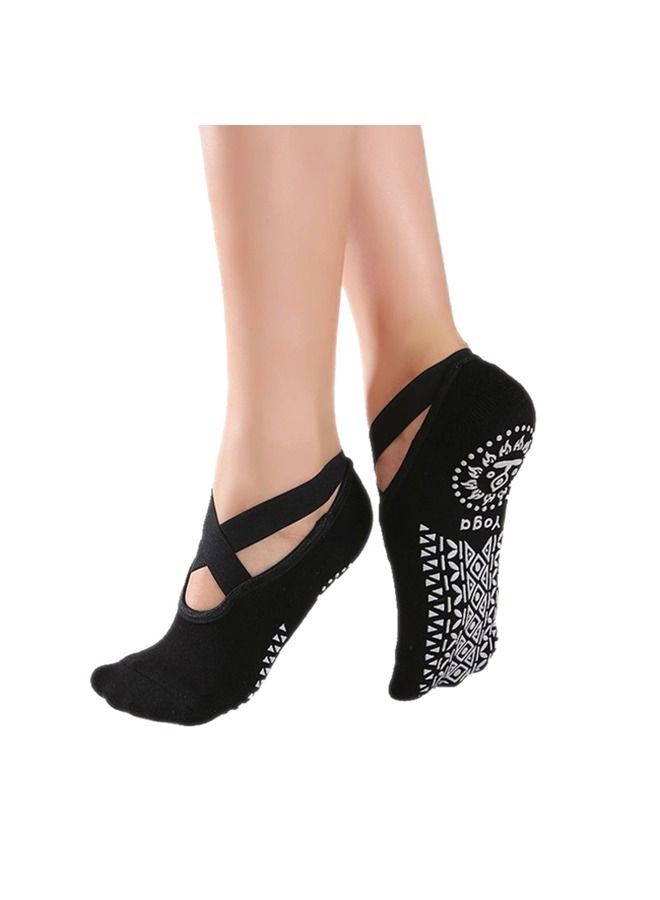 Generic Non Slip Yoga Pilates Socks Breathable Fitness Yoga Socks  - Image 1