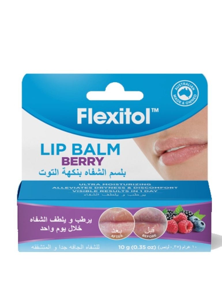Flexitol LIP BALM BERRY  - Image 1