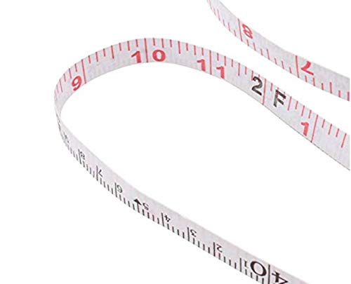 Yima Open Reel Fiberglass Tape Measure, 330 Feet/100 Meters, Orange, Inch/Metric Scale, Slide Lock - Image 3