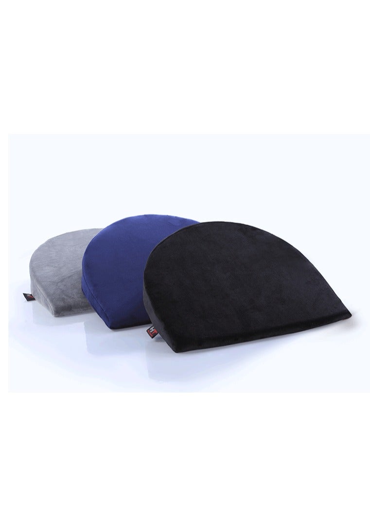 HT Esophageal reflux pillow for children, soft semicircular wedge pillow with washable cover, feeding pillows for sleep and reflux, black color  - Image 3