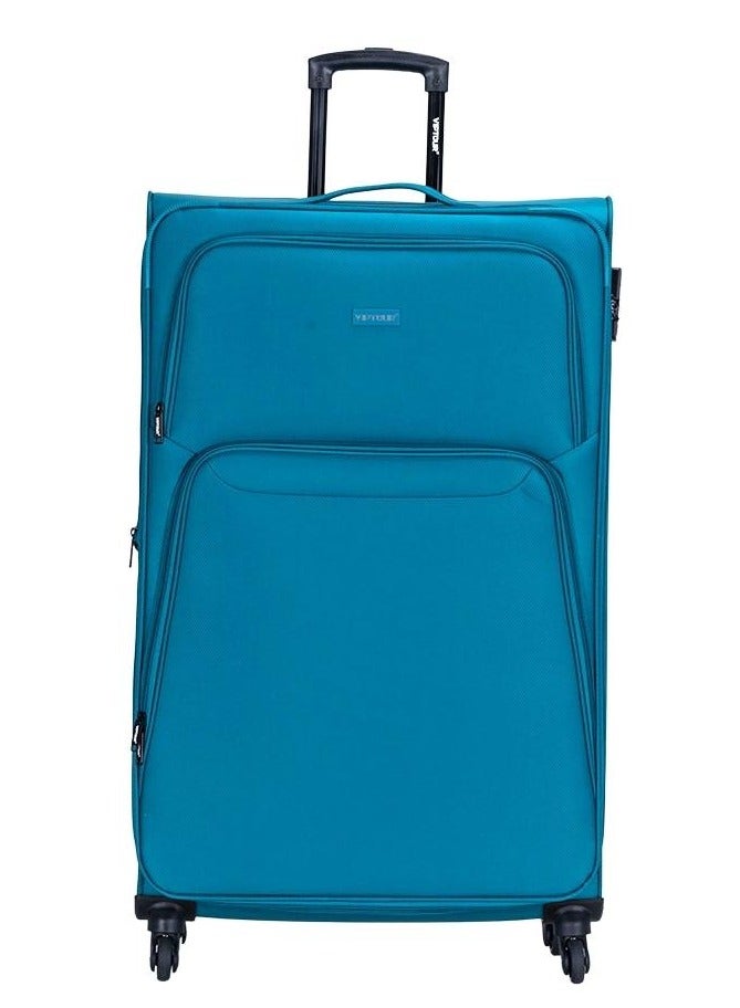 فيبتور مجموعة من 4 حقائب سفر جاكارد بوليستر خفيفة الوزن مع قفل رقم 20,24,28,32 بوصة - Image 2