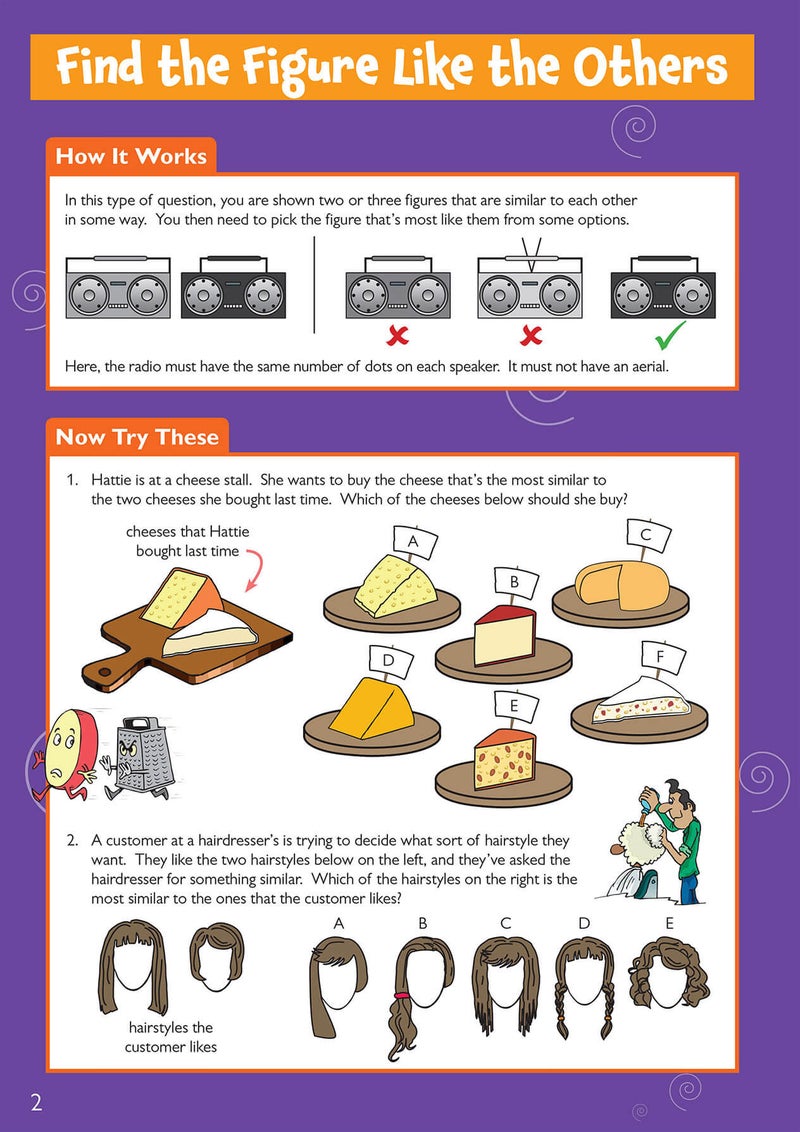 11+ Activity Book: Non-Verbal Reasoning - Ages 10-11 - Image 3