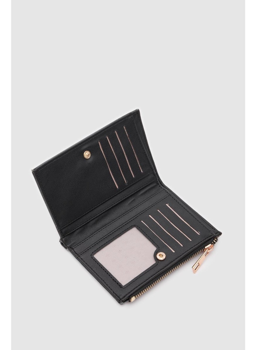 Shule Bags Patent Leather Wallet Line Anthracite  - Image 2