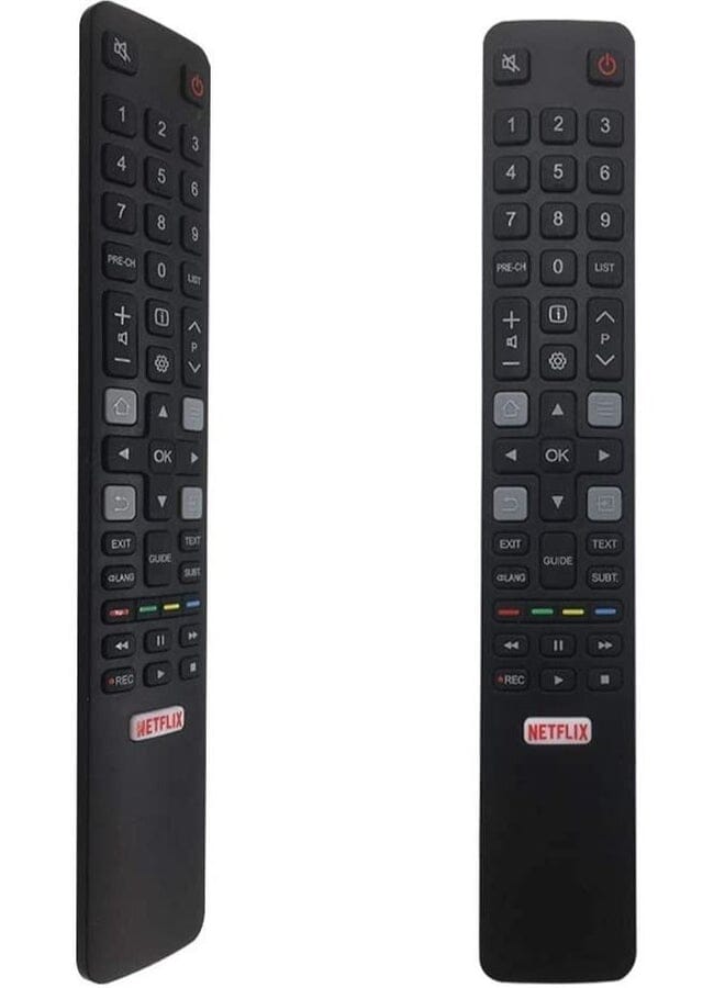 Remote Control For Tcl 4K Screen Black