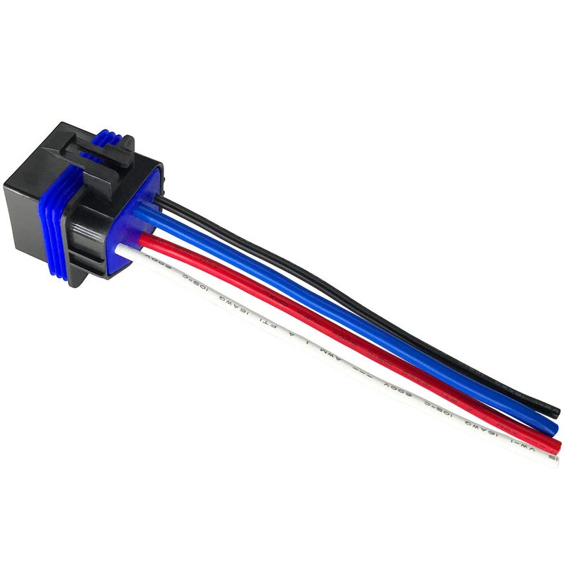 irhapsody 4-pin 40/30AMP 12VDC Waterproof Relays, Built-in Diode, SPST Automotive Relay Kit - Image 3