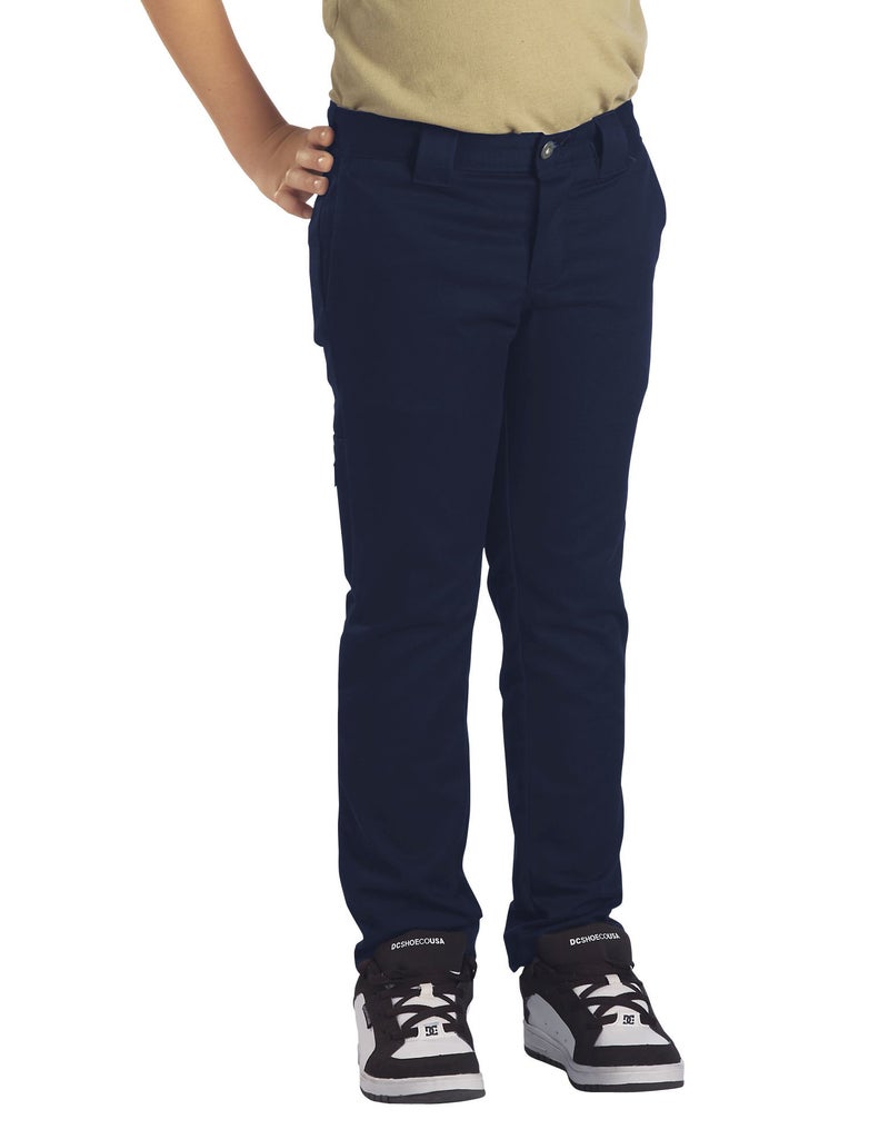 Dickies Kids Boys 820 Skinny Straight Pant Dark Navy 14