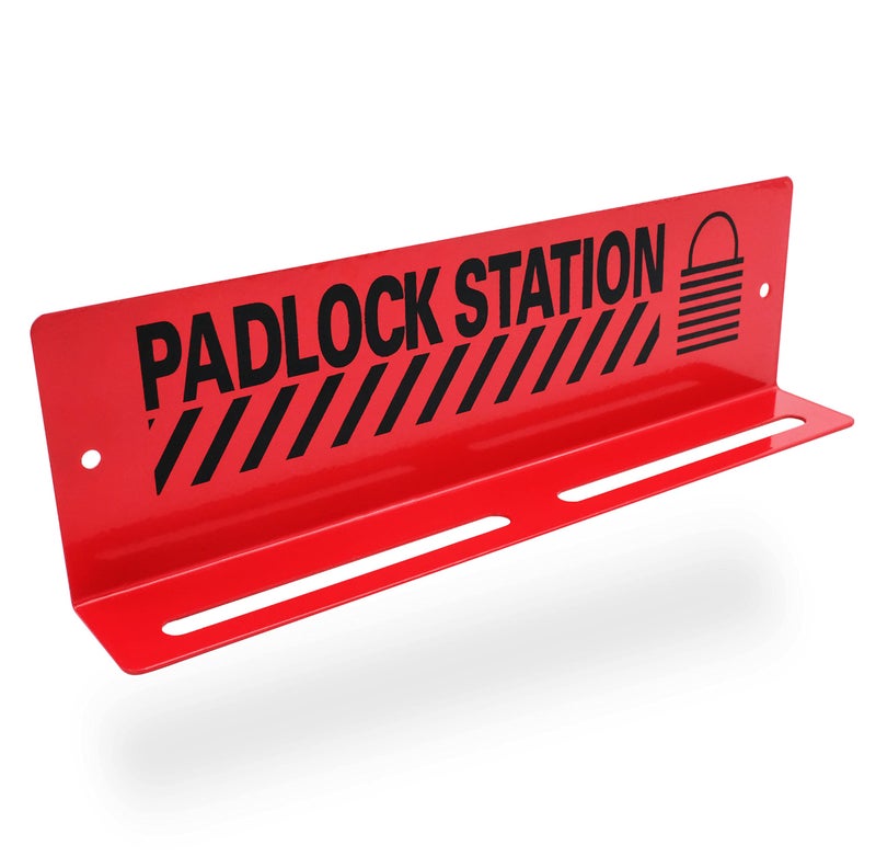 Tradesafe Lockout Tagout Locks Station - Loto Station For Safety Padlocks  Loto Locks Rack Holds Up To 10 Lockout Locks  No Lock Out Tag Out Locks Included - Image 1