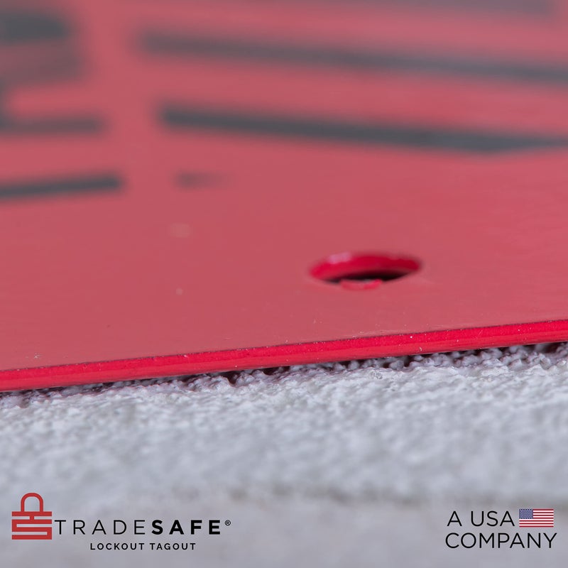 Tradesafe Lockout Tagout Locks Station - Loto Station For Safety Padlocks  Loto Locks Rack Holds Up To 10 Lockout Locks  No Lock Out Tag Out Locks Included - Image 3