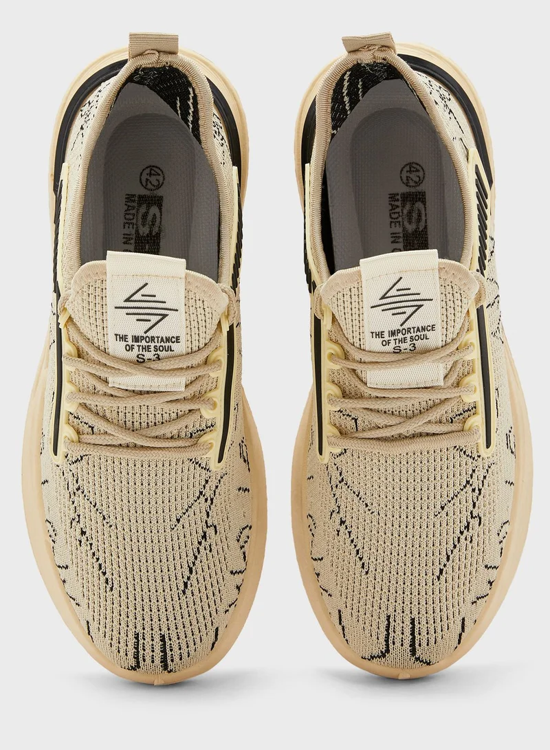 OFF LIMITS Knitted Sneakers