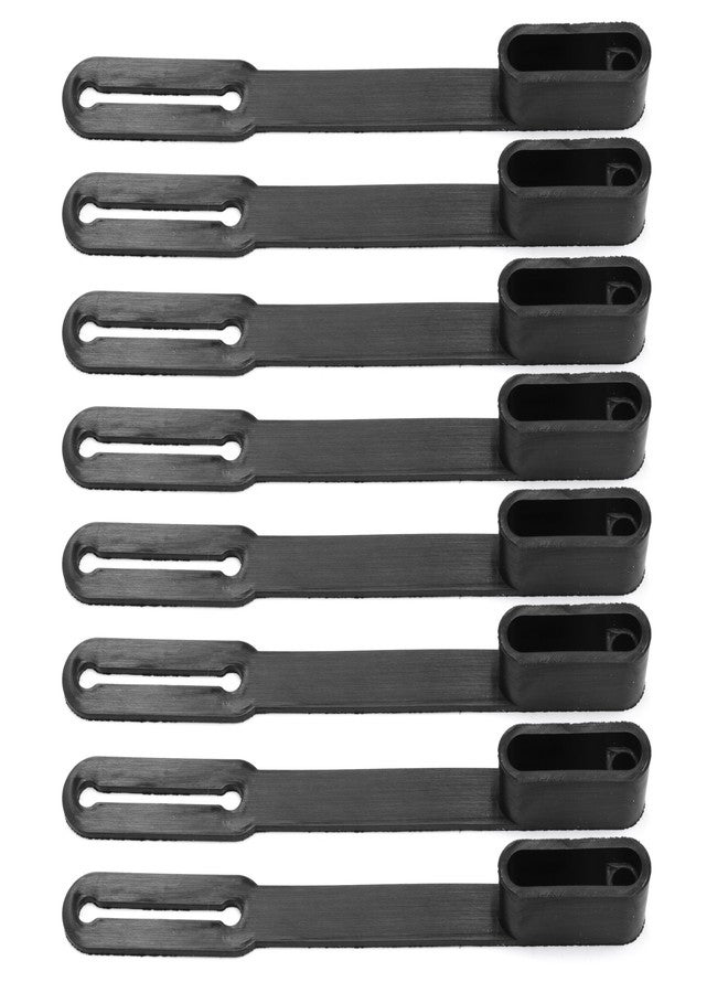 SeSicWe 4 Pin Flat Wiring Harness Connector Dust Cover for Curt Trailer Replace 58345 58200 (Pack of 8) - Image 1