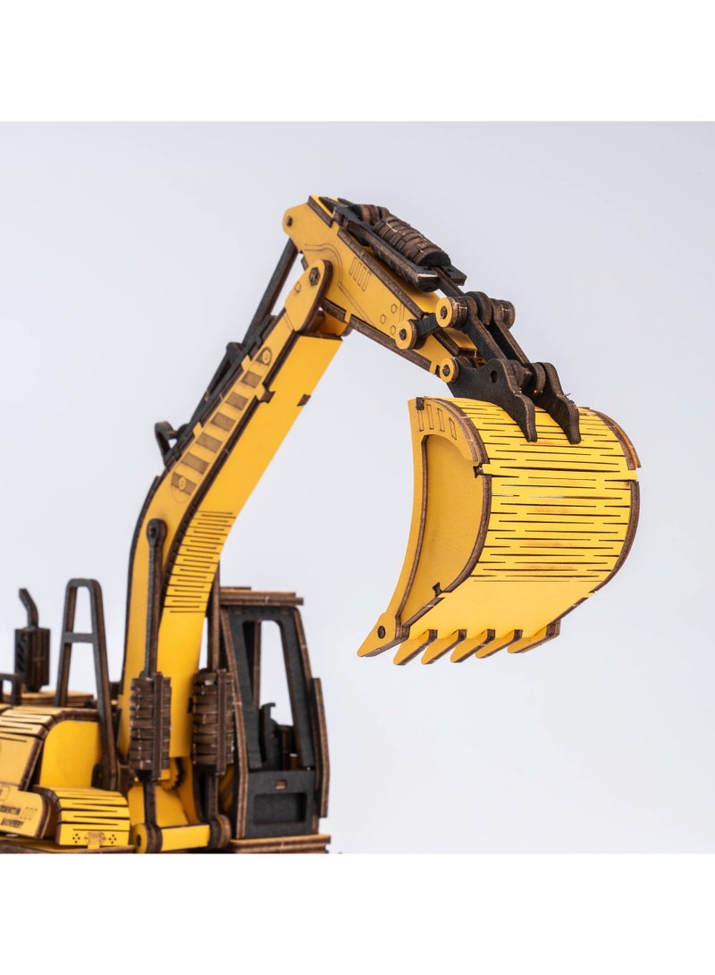 روكر أحجية خشبية ثلاثية الأبعاد لطريقة تركيب مركبة الحفارة - Image 3