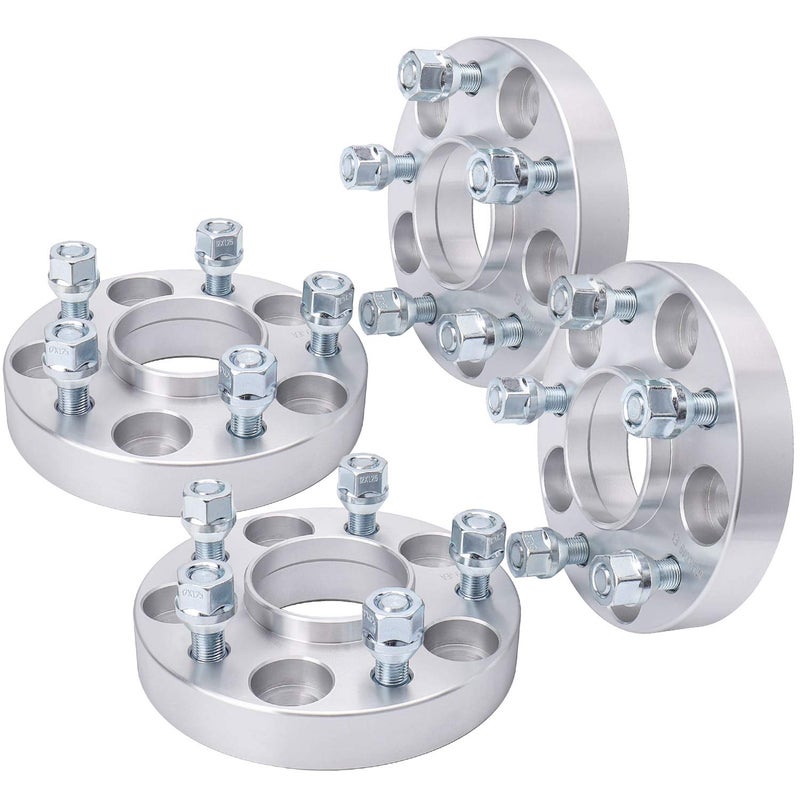 IRONTEK 5x455x1143mm Wheel Spacers Adapter Fit Nissan Infiniti 12x125 Studs 661 Bore 1 Hubcentric for Nissan 370Z 350Z 300ZX Maxima Sentra Infiniti FX35 FX45 FX50 G35 G37 I30 M45