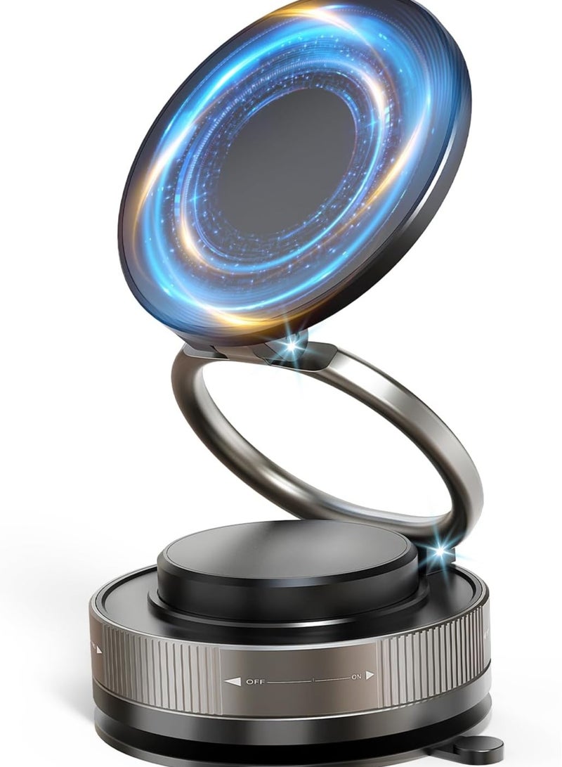 منزل منظم حامل هاتف ذكي قابل للطي وقابل للتعديل بالكامل وقاعدة دوارة 360 درجة ومغناطيس سيارة 2025 متطور وقوي N56 وكأس شفط مفرغ من الهواء وحامل هاتف ذكي Magsafe - Image 1