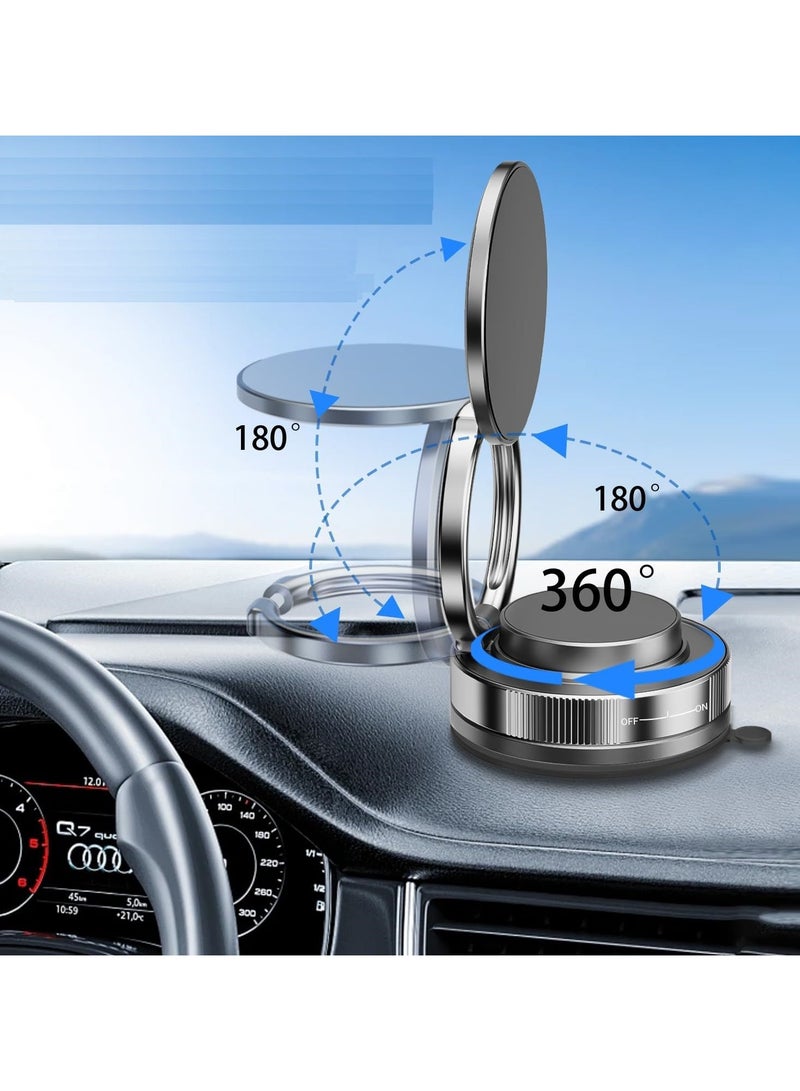 منزل منظم حامل هاتف ذكي قابل للطي وقابل للتعديل بالكامل وقاعدة دوارة 360 درجة ومغناطيس سيارة 2025 متطور وقوي N56 وكأس شفط مفرغ من الهواء وحامل هاتف ذكي Magsafe - Image 3