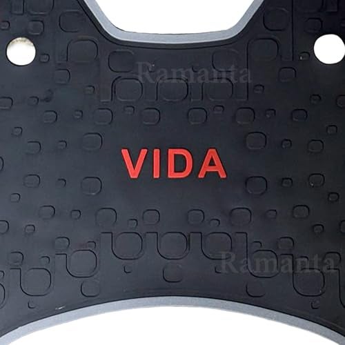 Ramanta New EV V.I.D.A VX2 Foot Mat | VX2 Plus Accessories | Anti Slip Back Floor Mat | 3D Washable Soft Rubberized Mat | Compatible with for VX2 Plus E Scooter (2025) - [1 PC, Multi-Colored] - Image 4