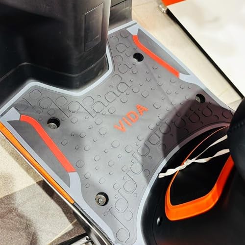 Ramanta New EV V.I.D.A VX2 Foot Mat | VX2 Plus Accessories | Anti Slip Back Floor Mat | 3D Washable Soft Rubberized Mat | Compatible with for VX2 Plus E Scooter (2025) - [1 PC, Multi-Colored] - Image 5