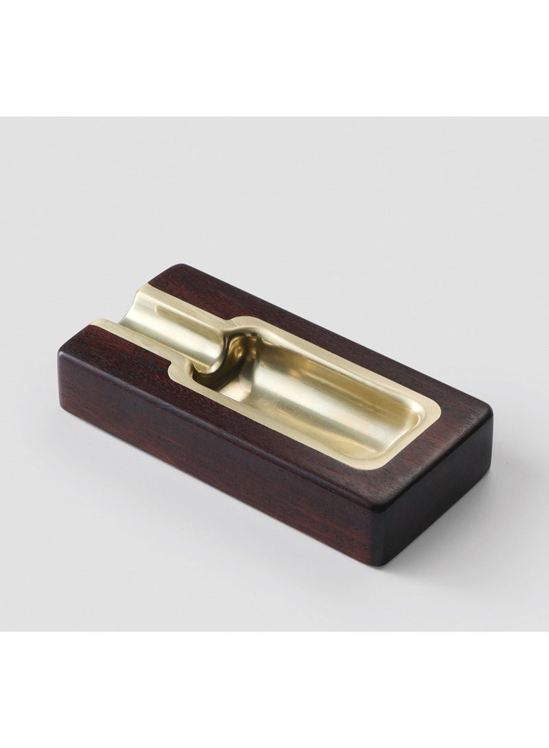 Round Ashtray | Luxury Handcrafted , Elegant Stick Desktop Rest for Home, Office & Lounge Use - Image 1