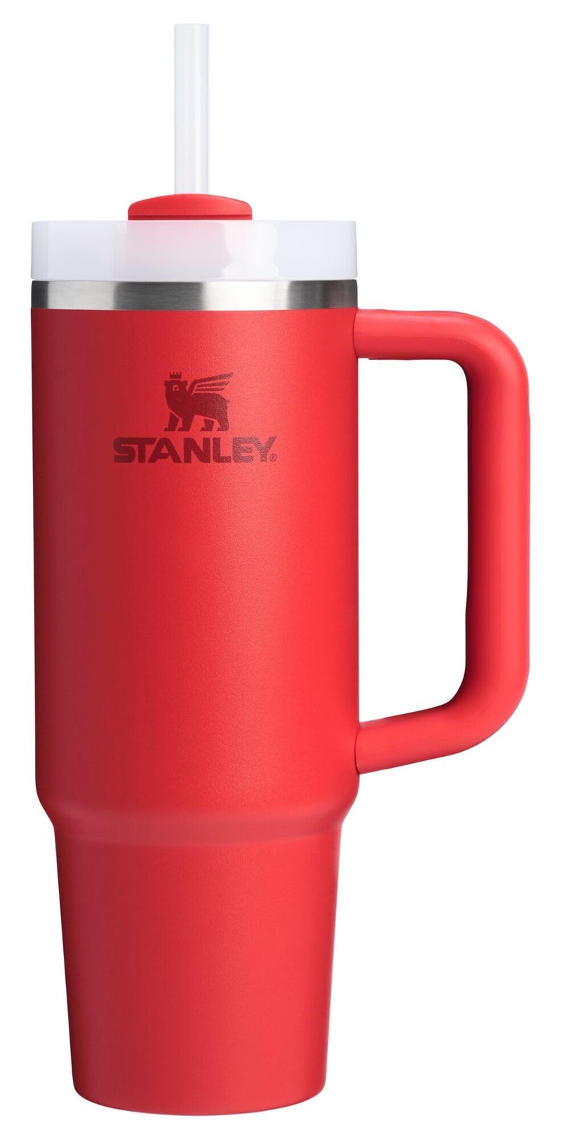 Stanley Stanley Quencher H2.0 Tumbler with Handle and Straw 30 oz | Flowstate 3-Position Lid | Cup Holder Compatible for Travel | Insulated Stainless Steel Cup | BPA-Free | Chili Red - Image 1