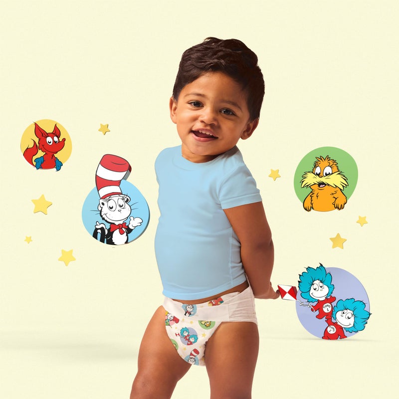 Hello Bello Dr. Seuss Babies Premium Diapers, Size 4, 58 Count: Softness & Protection for Sensitive Skin - Image 4