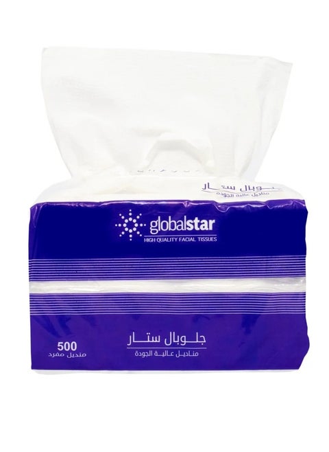 Global Star 500 Single Tissues - 10 Packets