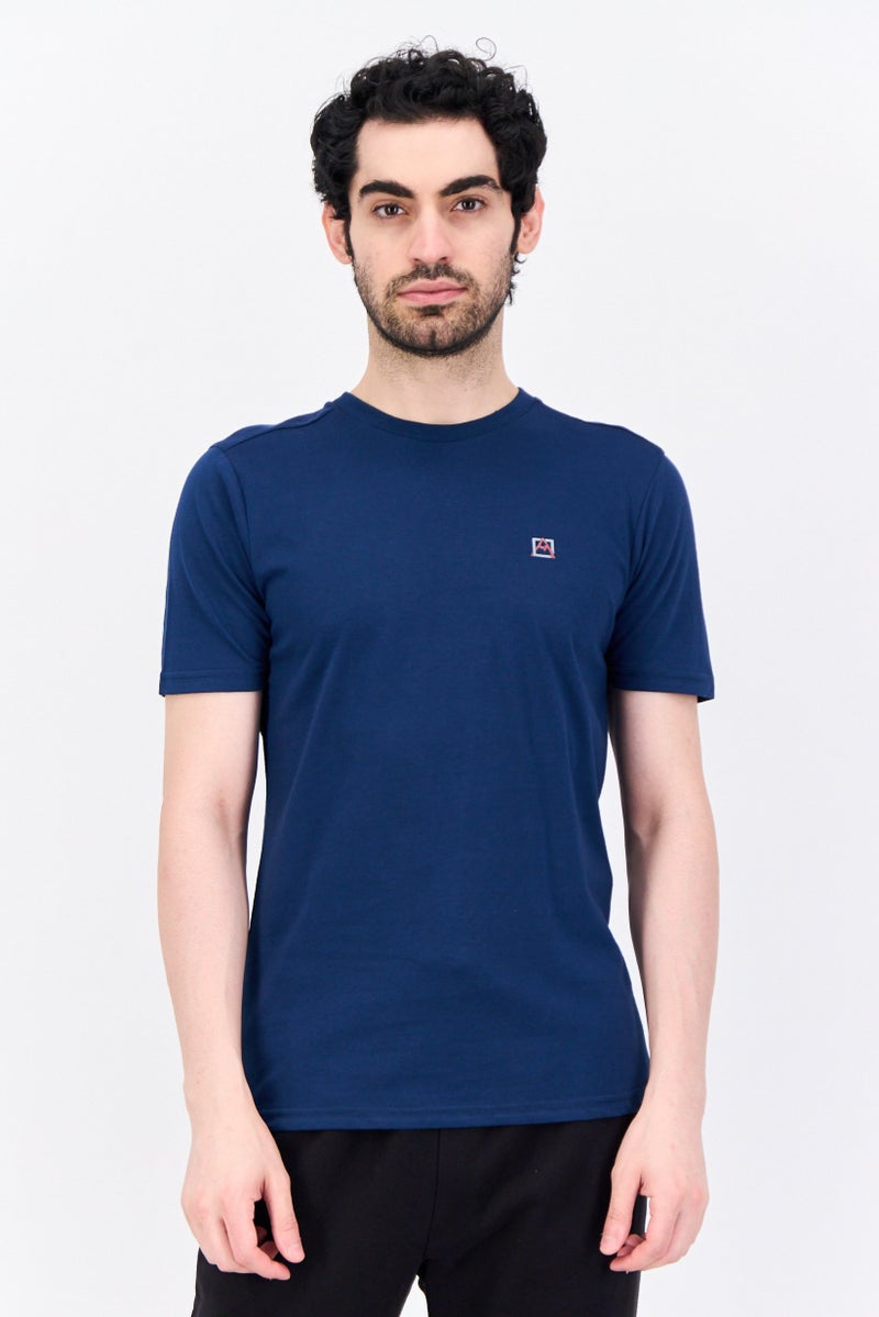 Avalanche Men Sportswear Fit Short Sleeves Outdoor T-Shirt, Teal Blue - Image 1