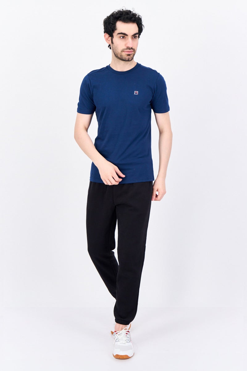 Avalanche Men Sportswear Fit Short Sleeves Outdoor T-Shirt, Teal Blue - Image 2