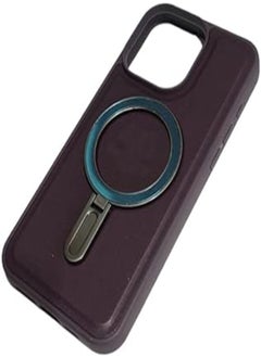 Skin - friendly touch feeling Compatible with S A N T A For Apple iphone 15 pro max With holder - Purple