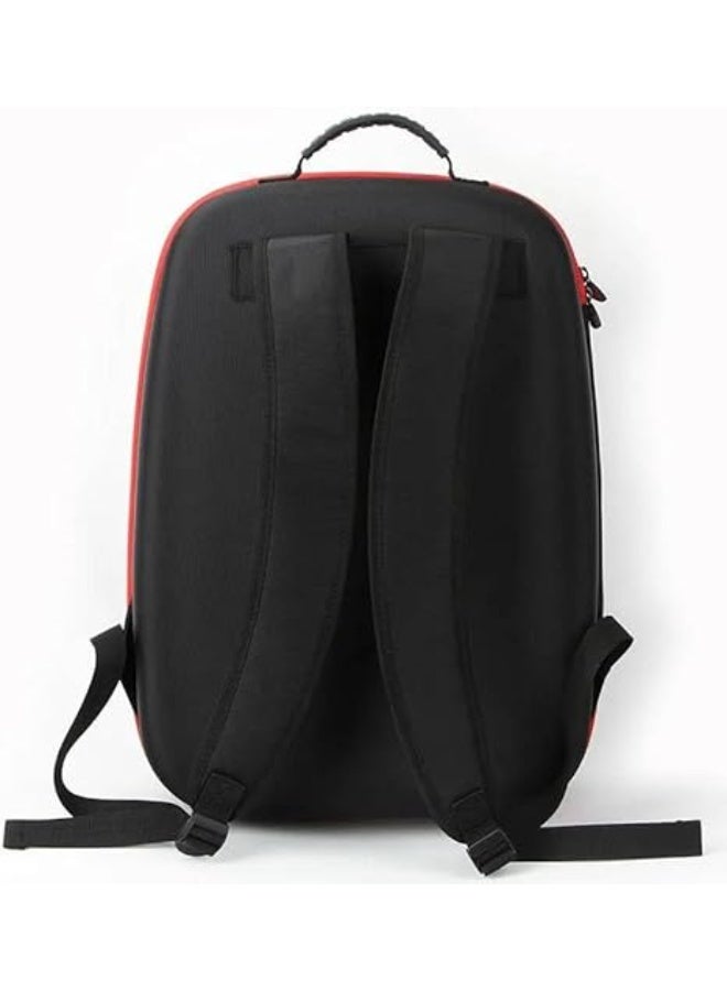epicarma PS5 / PS5 Slim / PS5 Pro Travel Backpack Hard Shell Carrying Case – Large Capacity PlayStation 5 Console Storage Bag for 2 Controllers, PS Portal, Gaming Accessories Protective Backpack for PS5 - Image 2