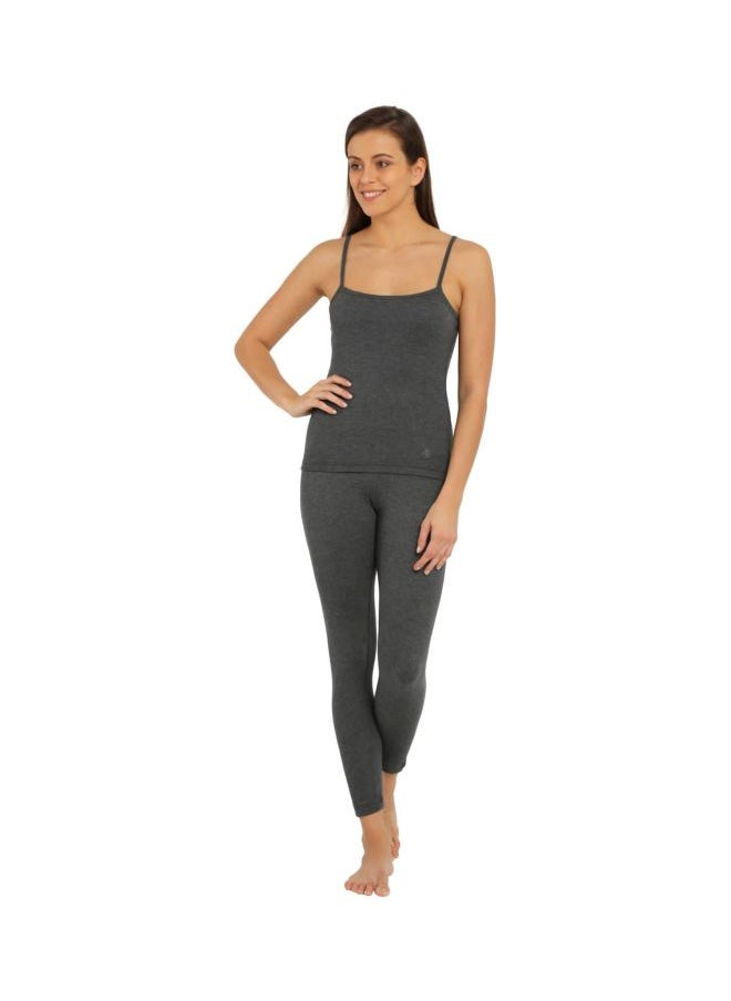 JOCKEY - Jockey Women Strappy Neck Slub Thermal Vest - Image 1
