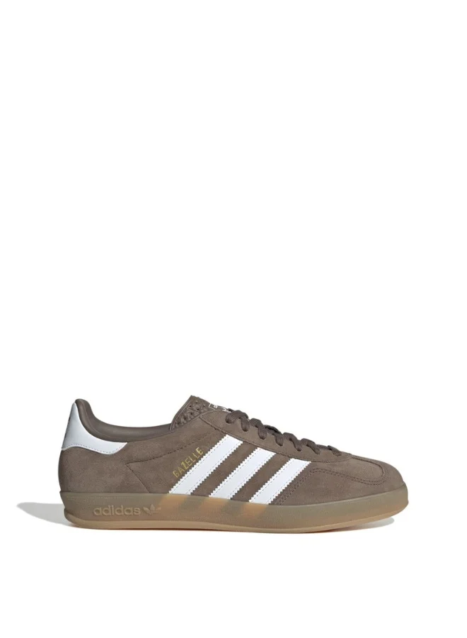 اديداس اوريجينالز adidas GAZELLE INDOOR Brown Originals Men Shoes