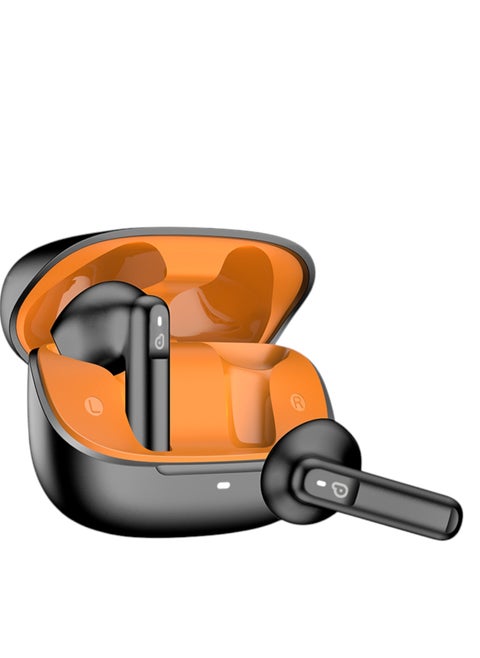 Dawlink Wireless Earbuds with Noise Cancellation, Quad Mics, ENC Technology, Bluetooth TWS Earphones for Android & iPhone