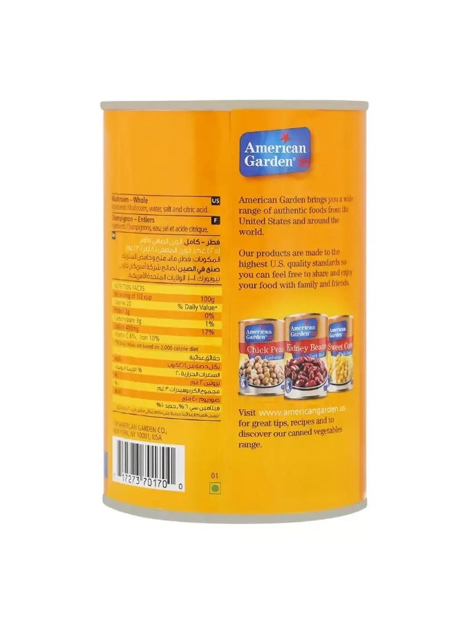 American Garden Ready To Eat Mushroom Whole- 425gms - Image 2