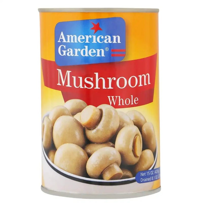 American Garden Ready To Eat Mushroom Whole- 425gms - Image 1