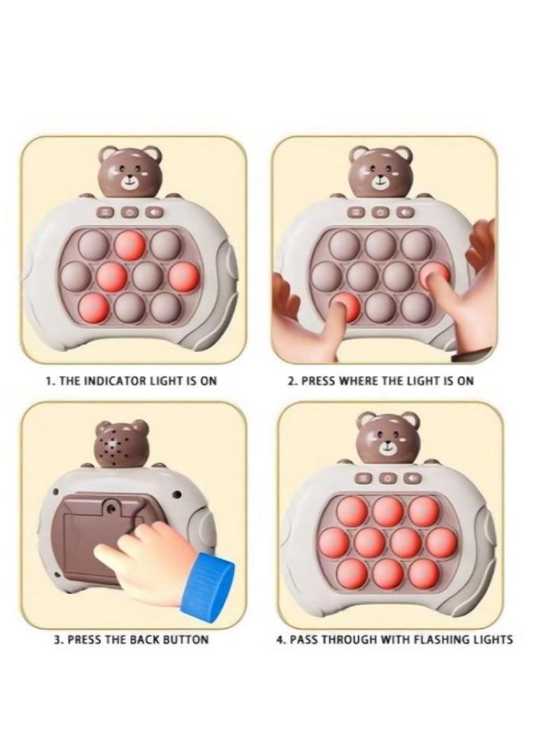 Generic - Light Up Pop Pro Game Breakthrough Educational Game Pop Fidget Game Toys Fast Push Puzzle Game Machine - Image 1