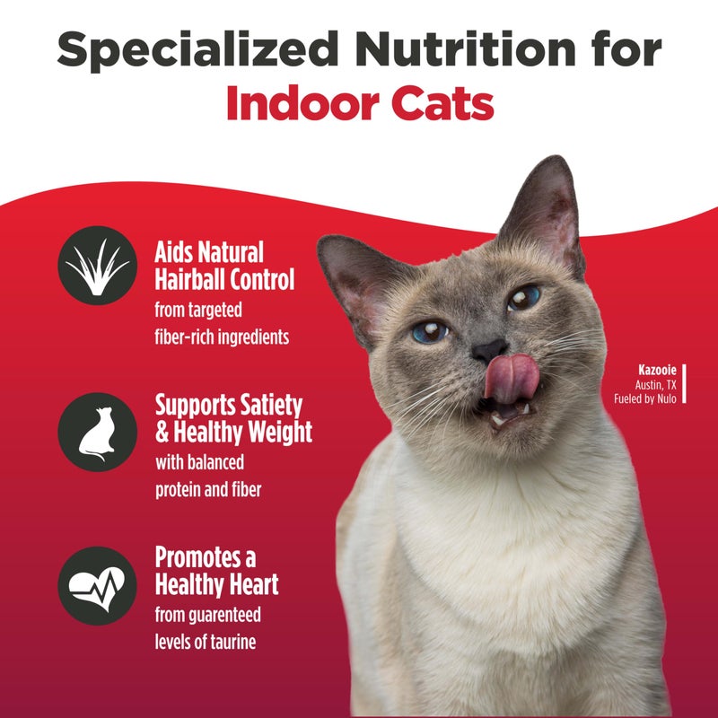 Nulo FreeStyle High Protein Indoor Cat Food, Duck & Cod Recipe - Natural Grain-Free Dry Indoor Cat Food with Omega Fatty Acids, & Probiotics, 14 lb Bag - Image 3