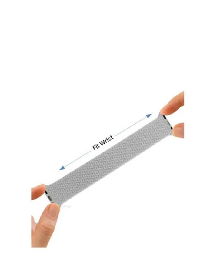 5esha - Braided Solo Loop Stretchable Replacement Strap For Apple Watch - Image 1