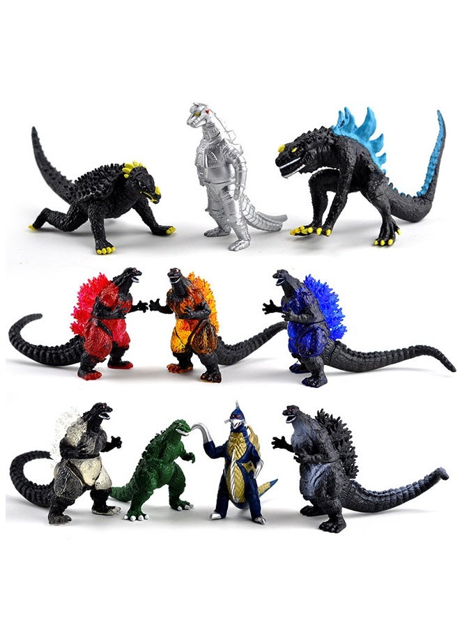 10-Piece Movie Godzilla Action Figure Set - Image 1