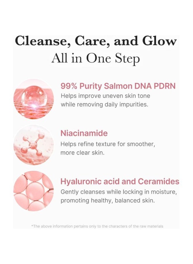 ميديكيوب منظف ​​البشرة الوردي بالنياسيناميد من PDRN - 120 جم - Image 4