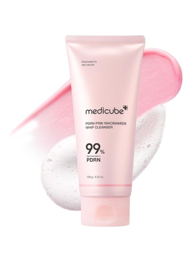ميديكيوب منظف ​​البشرة الوردي بالنياسيناميد من PDRN - 120 جم - Image 1
