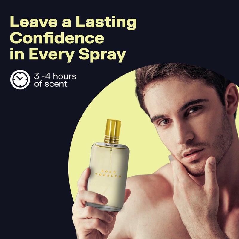 PB ParfumsBelcam PB بارفومز بيلكام بولد تاباكو بخاخ أو دو تواليت، نسختنا من تاباكو فانيلا، 3.4 أونصة سائلة - Image 2