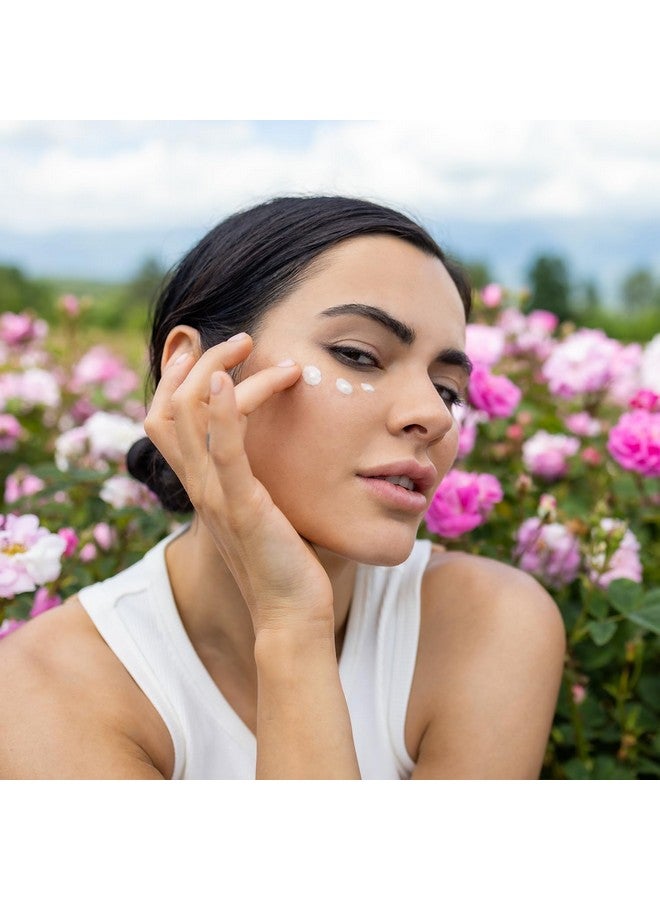 ألتيا كريم العين من Alteya Organics للعناية بالبشرة العضوية المعتمدة 0.51 أونصة سائلة/15 مل كريم محيط العين Bio Damascena الحائز على جائزة مع زيت الورد البلغاري العضوي، يعمل على تفتيح البشرة وتغذيتها وشدها - Image 5