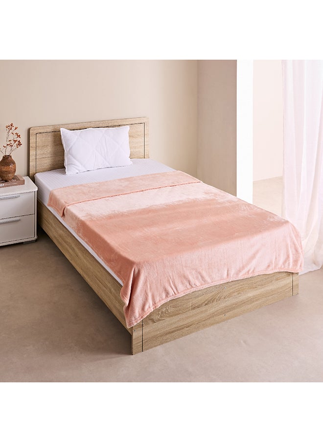 Nova Solid Flannel Twin Blanket 200 x 140 cm